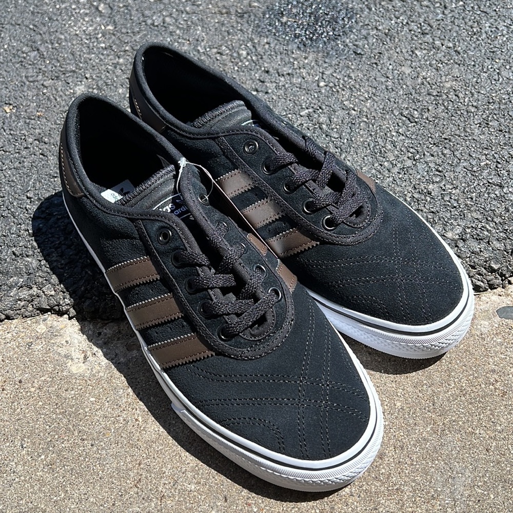 Adidas Originals Men ADI-EASE Skateboarding Shoe Sneaker Black (BB8503)